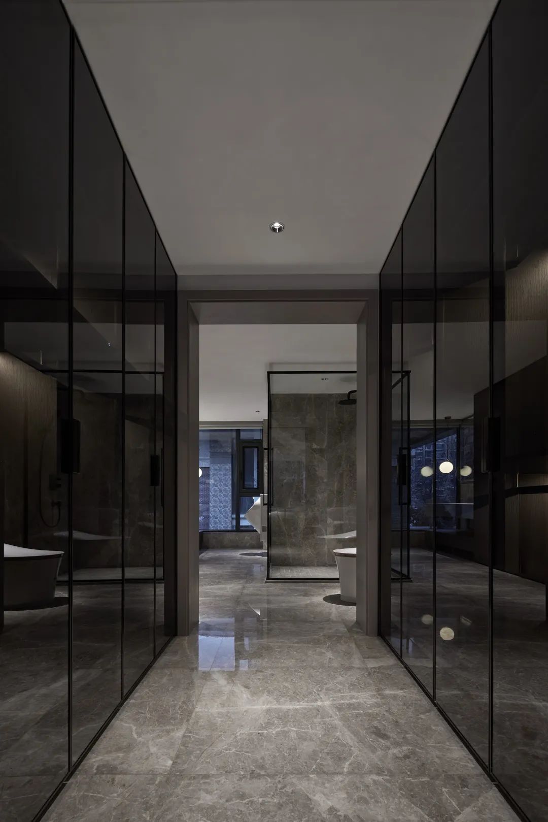 洛阳“纳景之屋” · 现代简约与自然互动的三层私宅设计丨中国洛阳丨凡本空间设计事务所-35