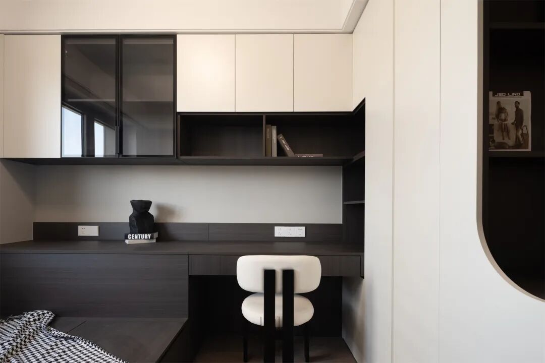 内舍软装丨139㎡现代极简，空间留白演绎更具魅力的生活家！-31