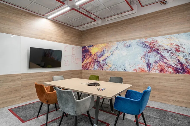 涂料巨头阿克苏诺贝尔华沙办公设计-30