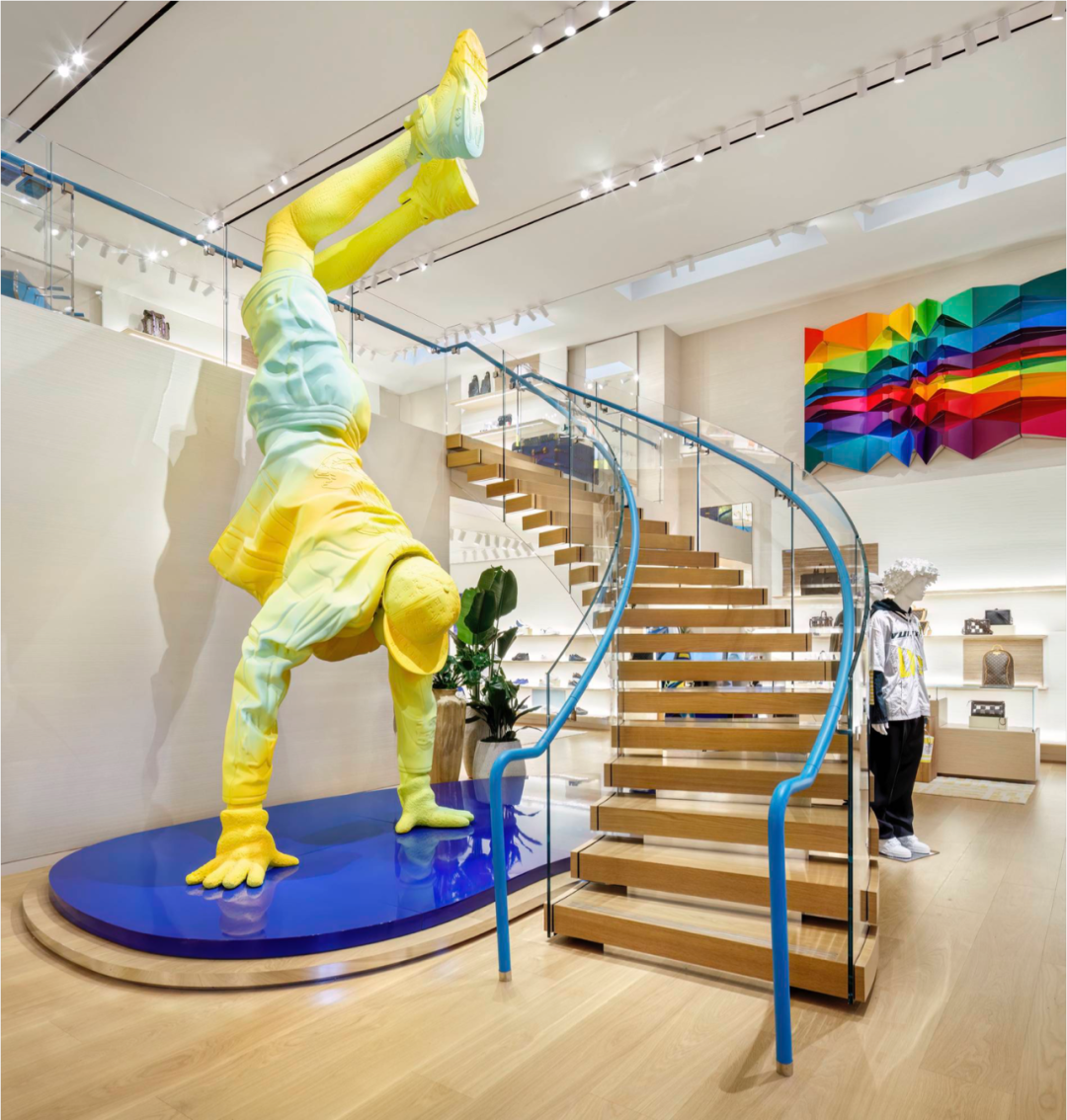 路易威登（Louis Vuitton）男装精品店丨美国洛杉矶丨品牌内部设计团队-13