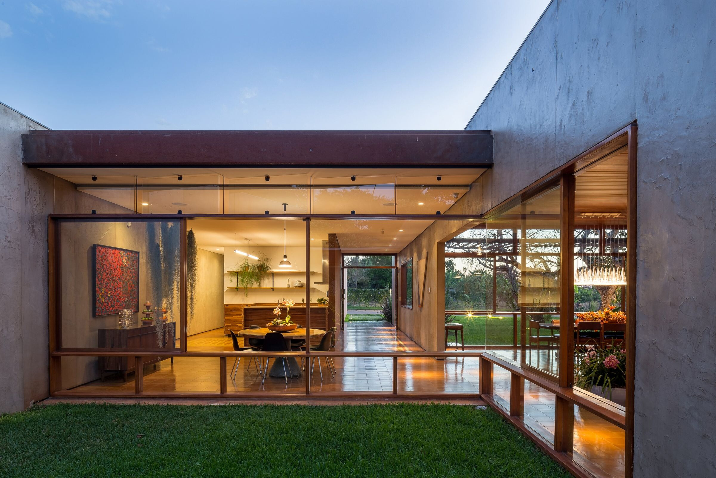 巴西 House 28 绿色住宅-22