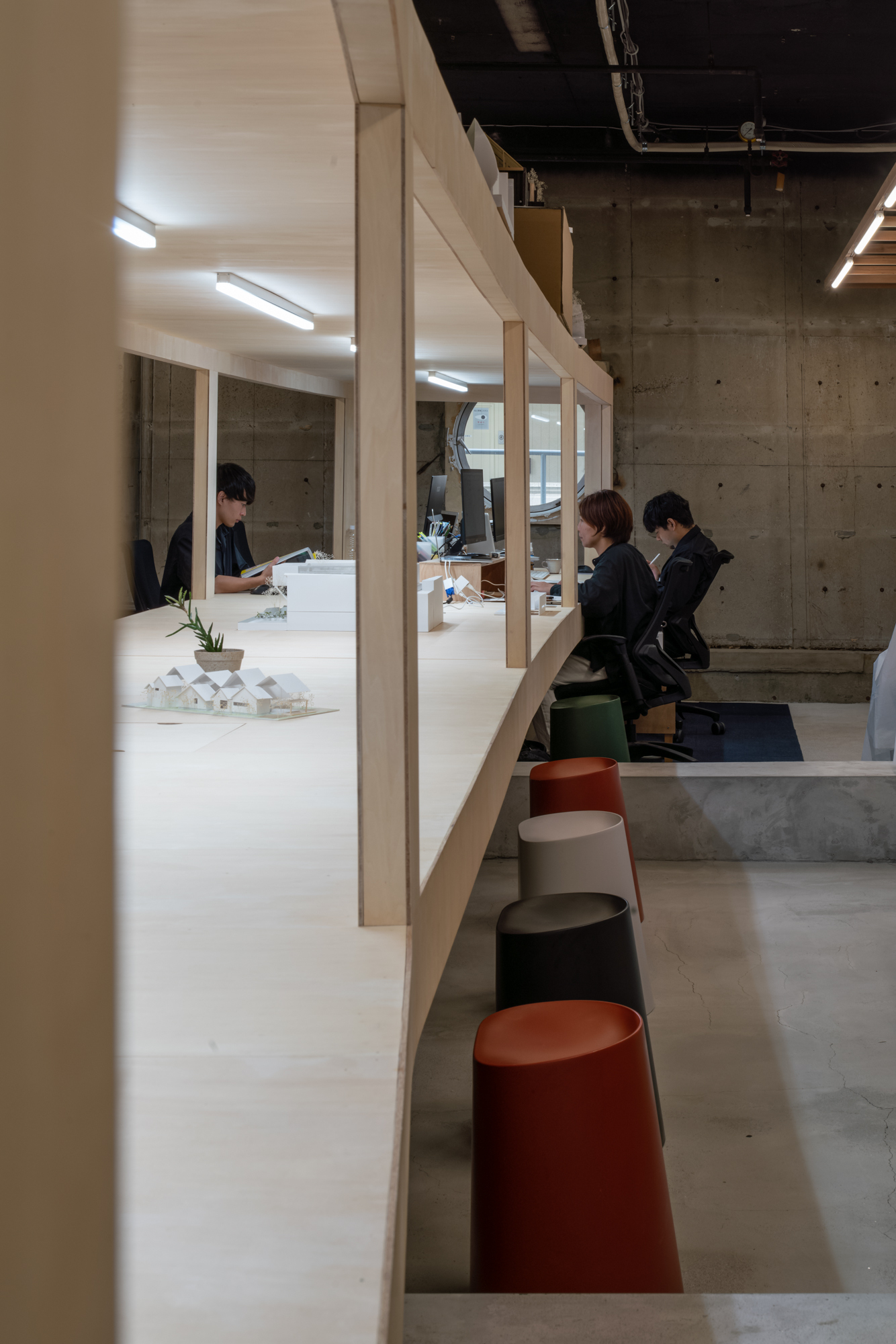 办公室书桌丨日本丨nanometer architecture-27