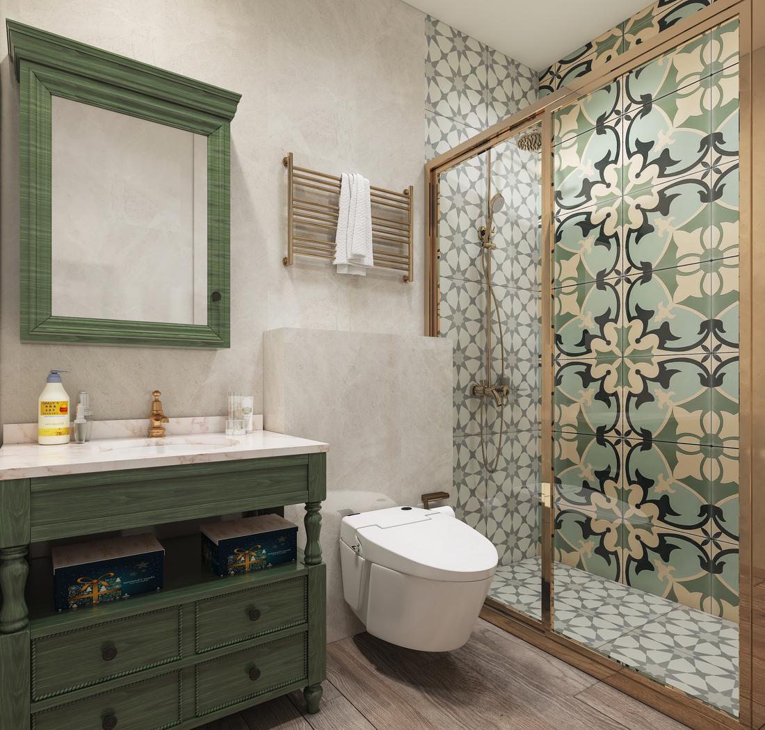 复式美式风家居设计-15