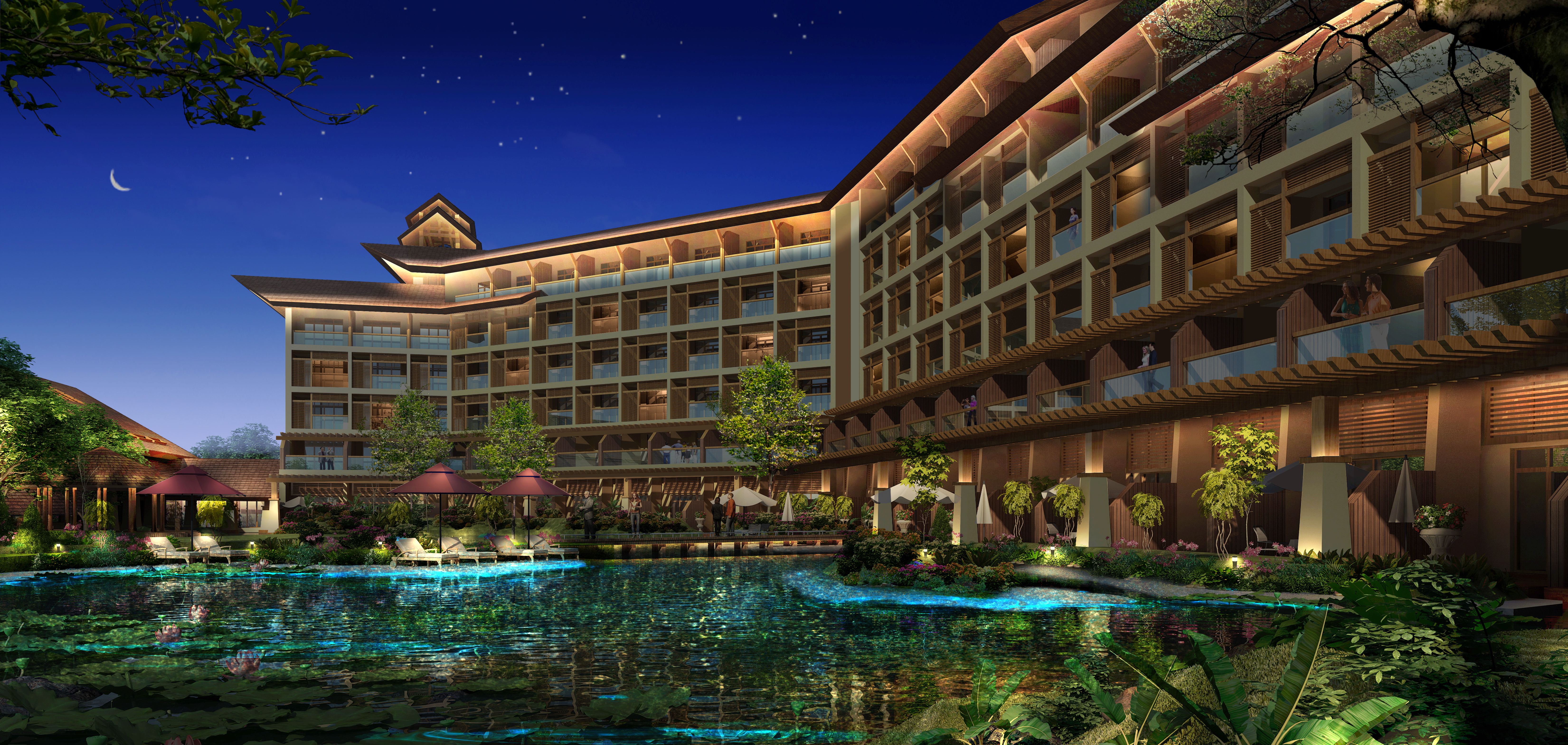 夜景照明效果图整理-4