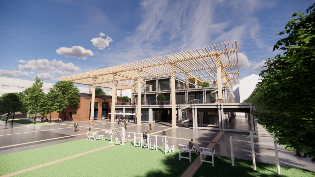 美好焕新！通州怡乐园二区社区级家园中心完工-19