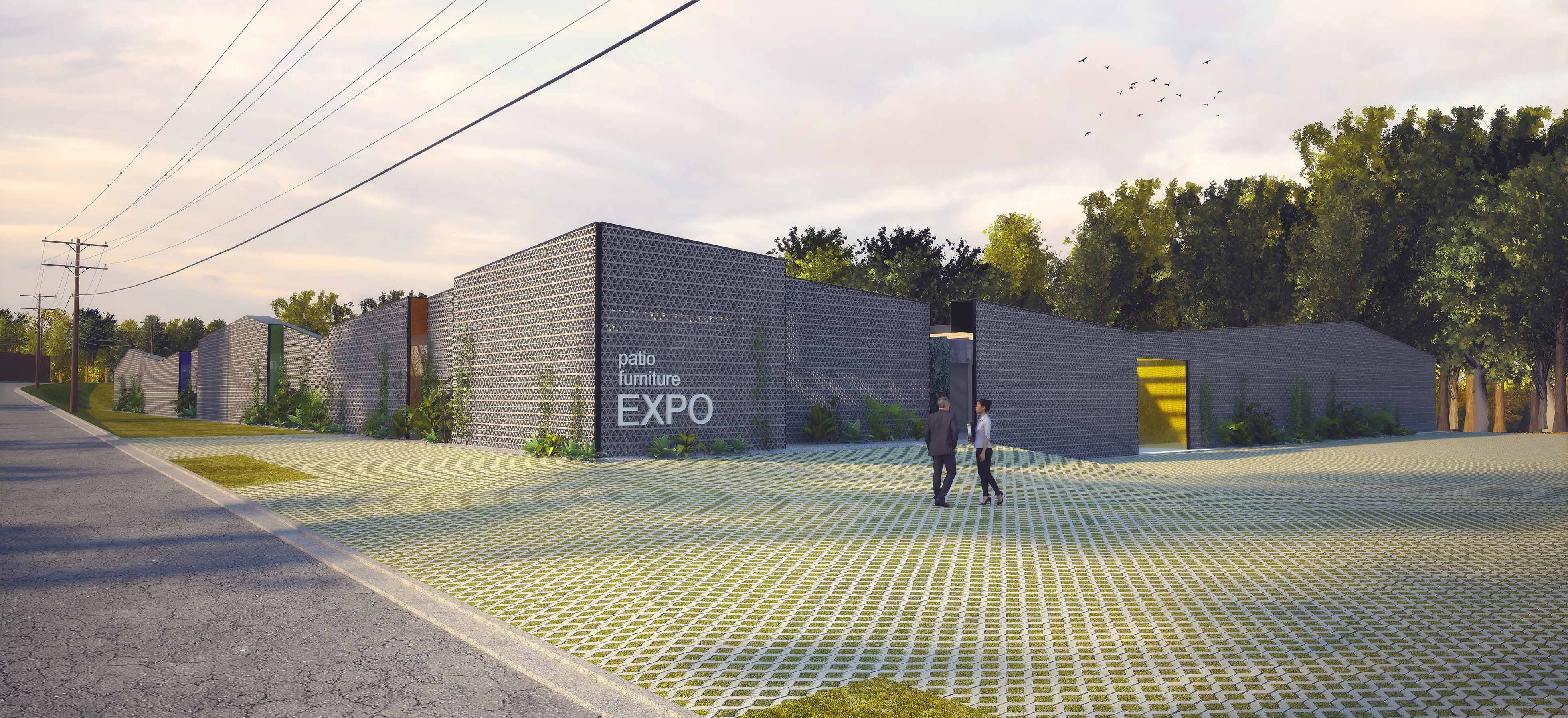 翻新旧工厂，打造独特展览中心-10