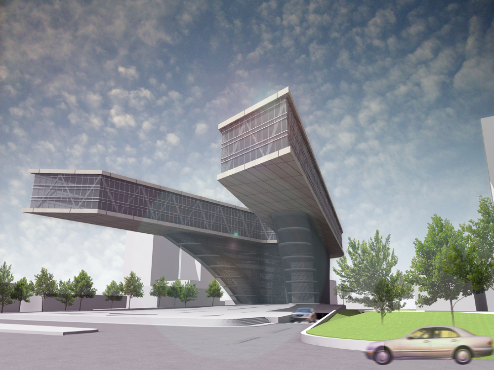 北京国贸 CBD 的动态翼展——Oli Mahmud Architects 设计的新型文化商业综合体-9