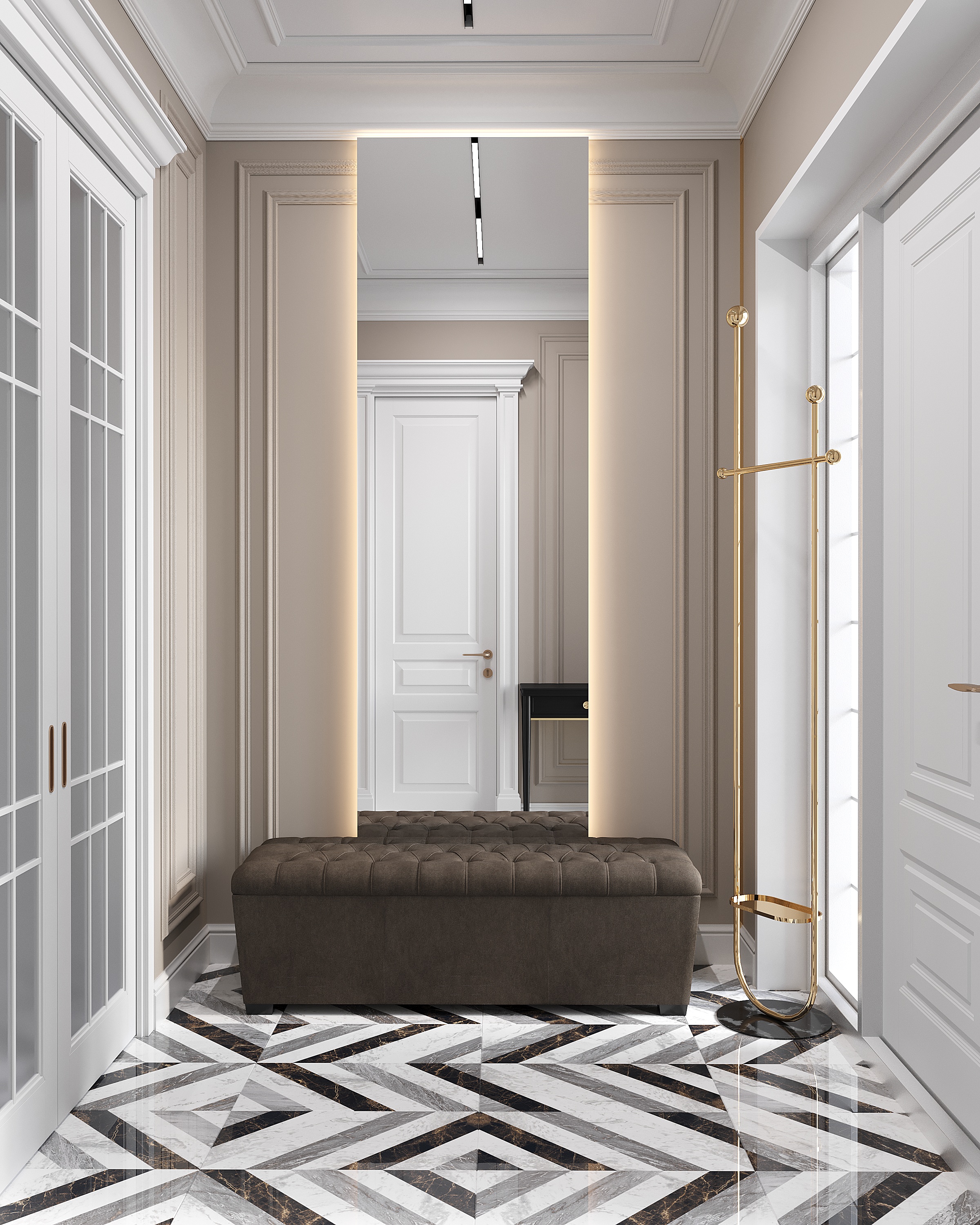 雅罗斯拉夫尔新古典主义别墅丨俄罗斯莫斯科丨WHITE SKILL STUDIO-11