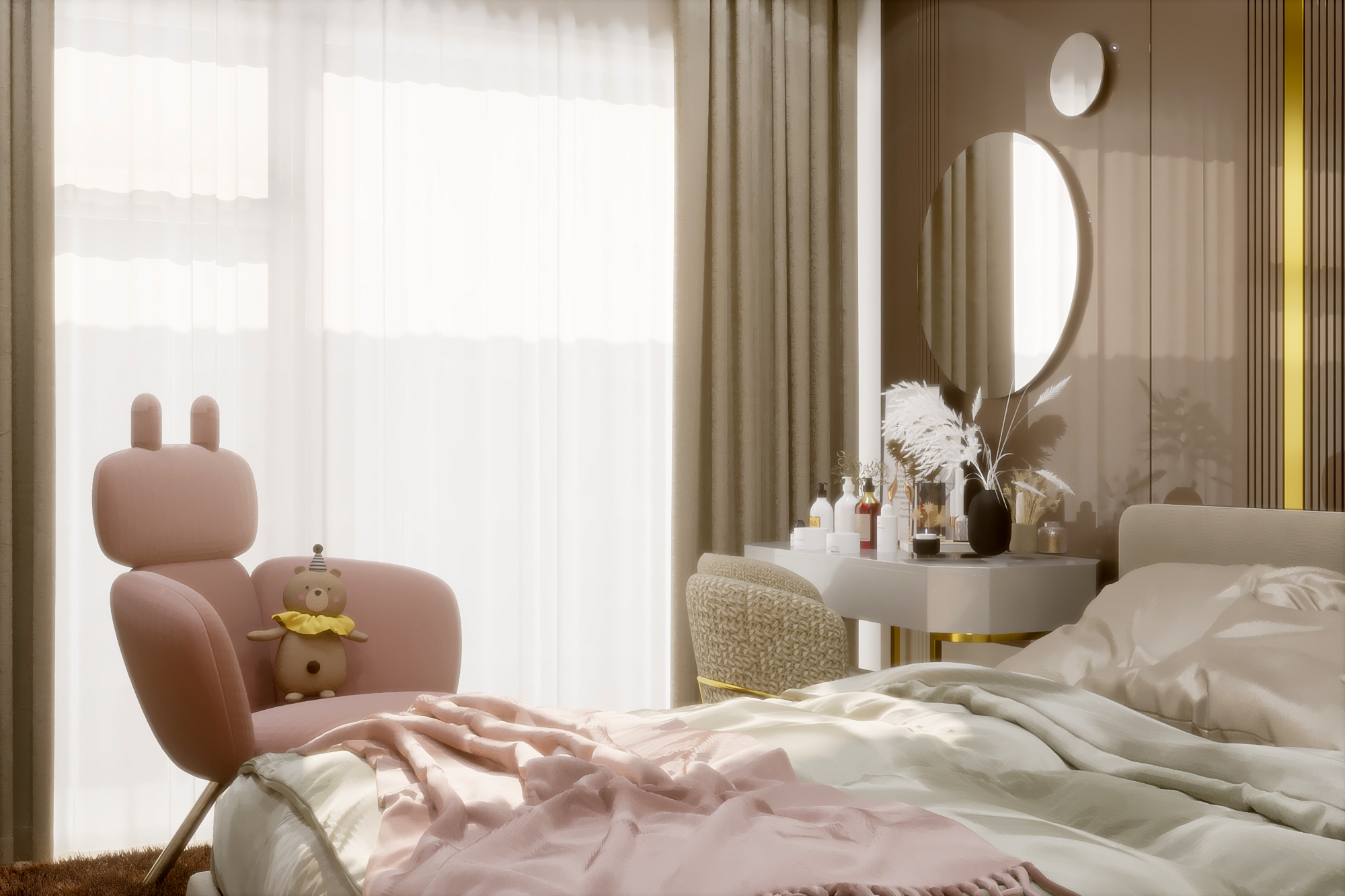 Modern Girl Bed Room 2021-2