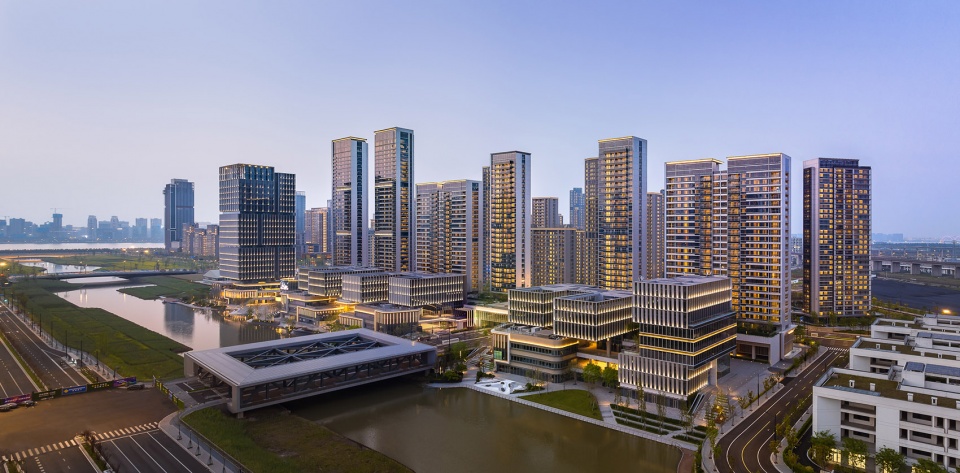 杭州亚运村万科日耀之城滨水商业项目丨中国杭州丨HKS-101