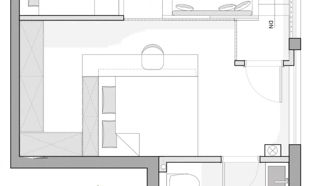 40㎡loft公寓设计丨厦门磐石空间设计-56
