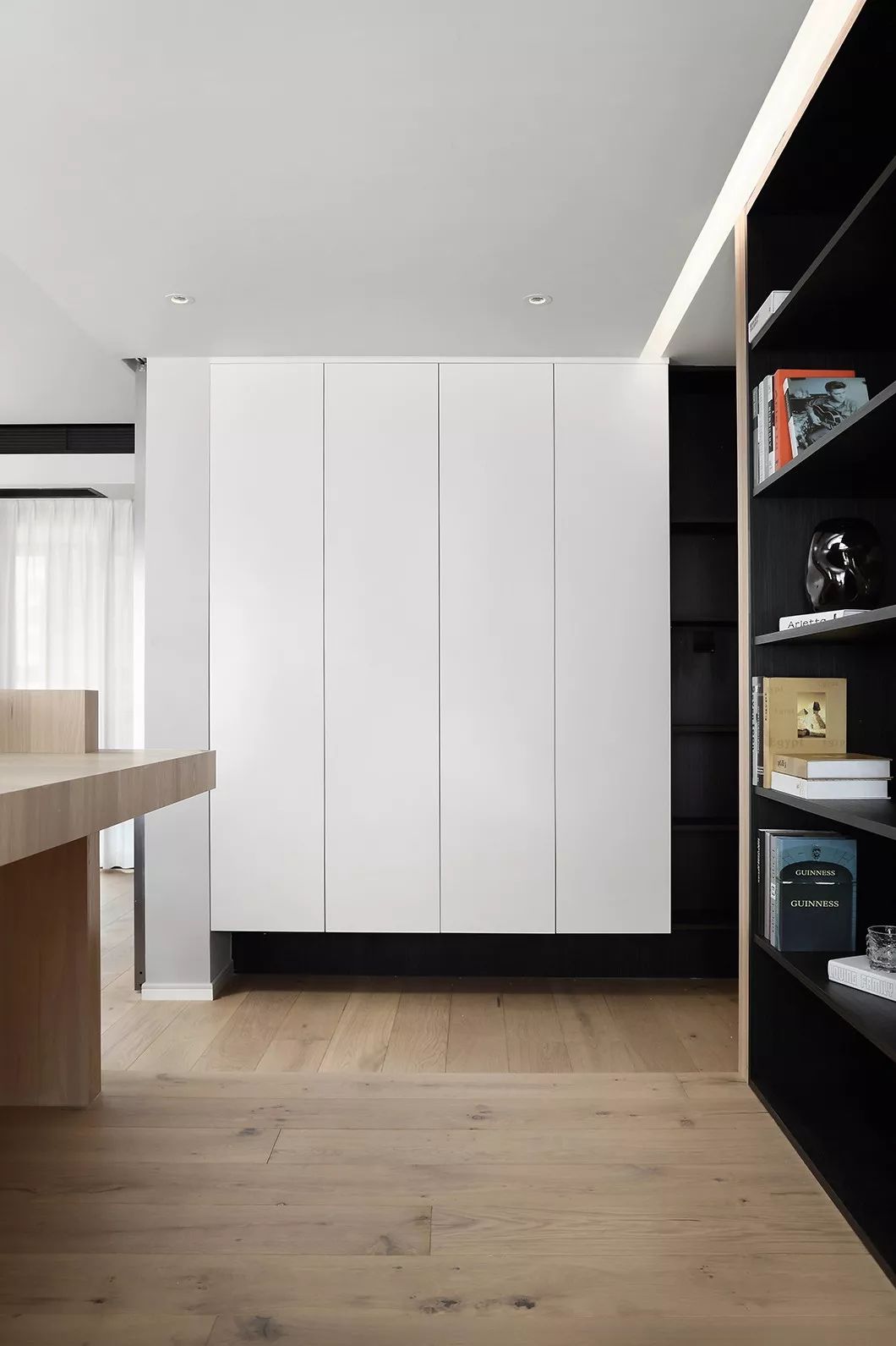 广州 140㎡原木极简空间，诠释生活美学-7