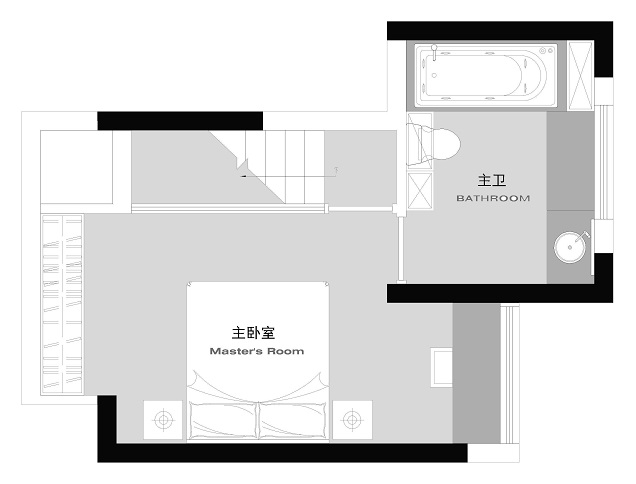 协信城立方 | 自然清新的一居室设计-5