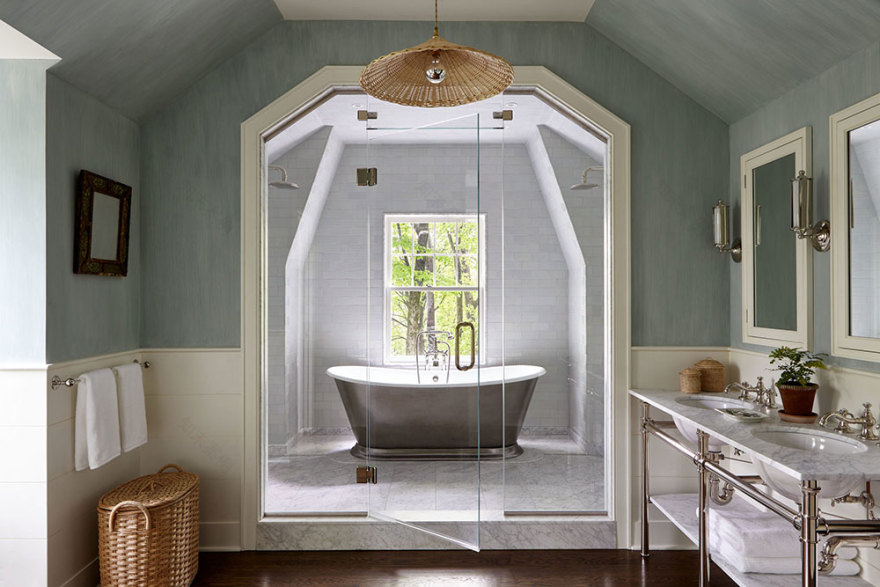 传统美式风格改造 | 从猎户小屋到温馨家庭宅-14