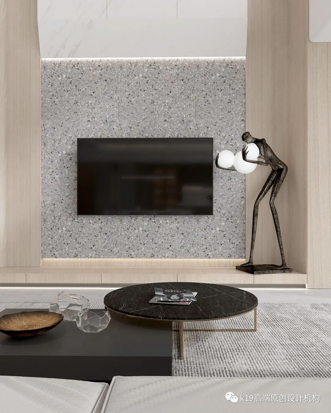 现代极简复式住宅设计丨LFH樾界设计工作室-18