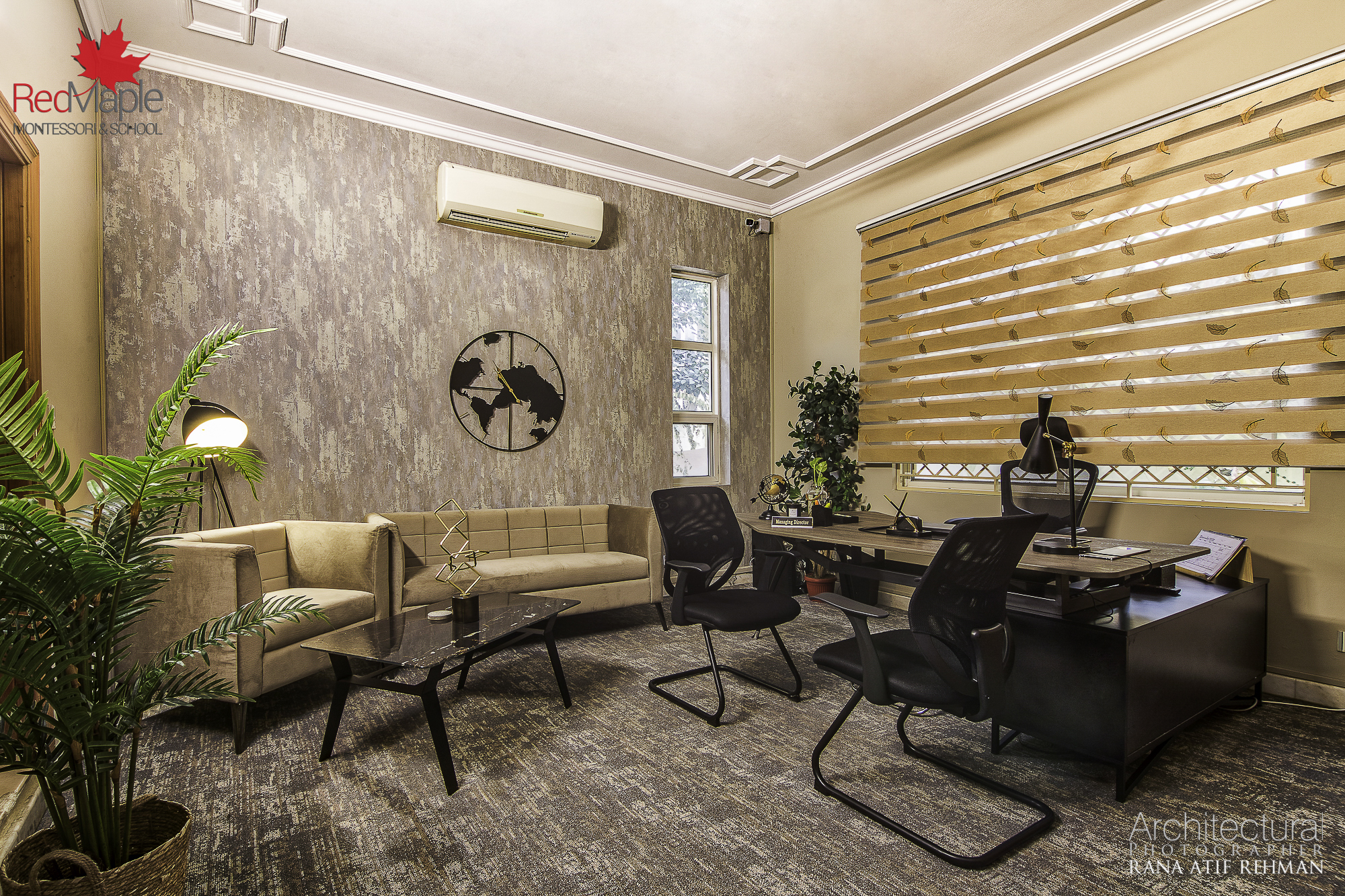 红枫蒙特梭利学校丨巴基斯坦伊斯兰堡丨RDC 建筑摄影-0