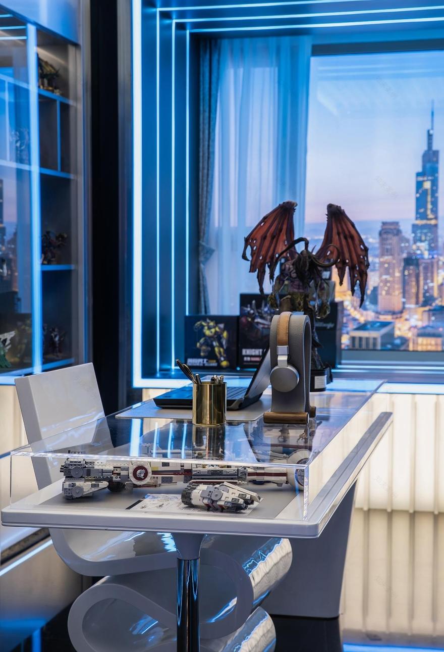 金地商置南京江畔都会上城公寓样板间丨中国南京丨禾悉设计-15