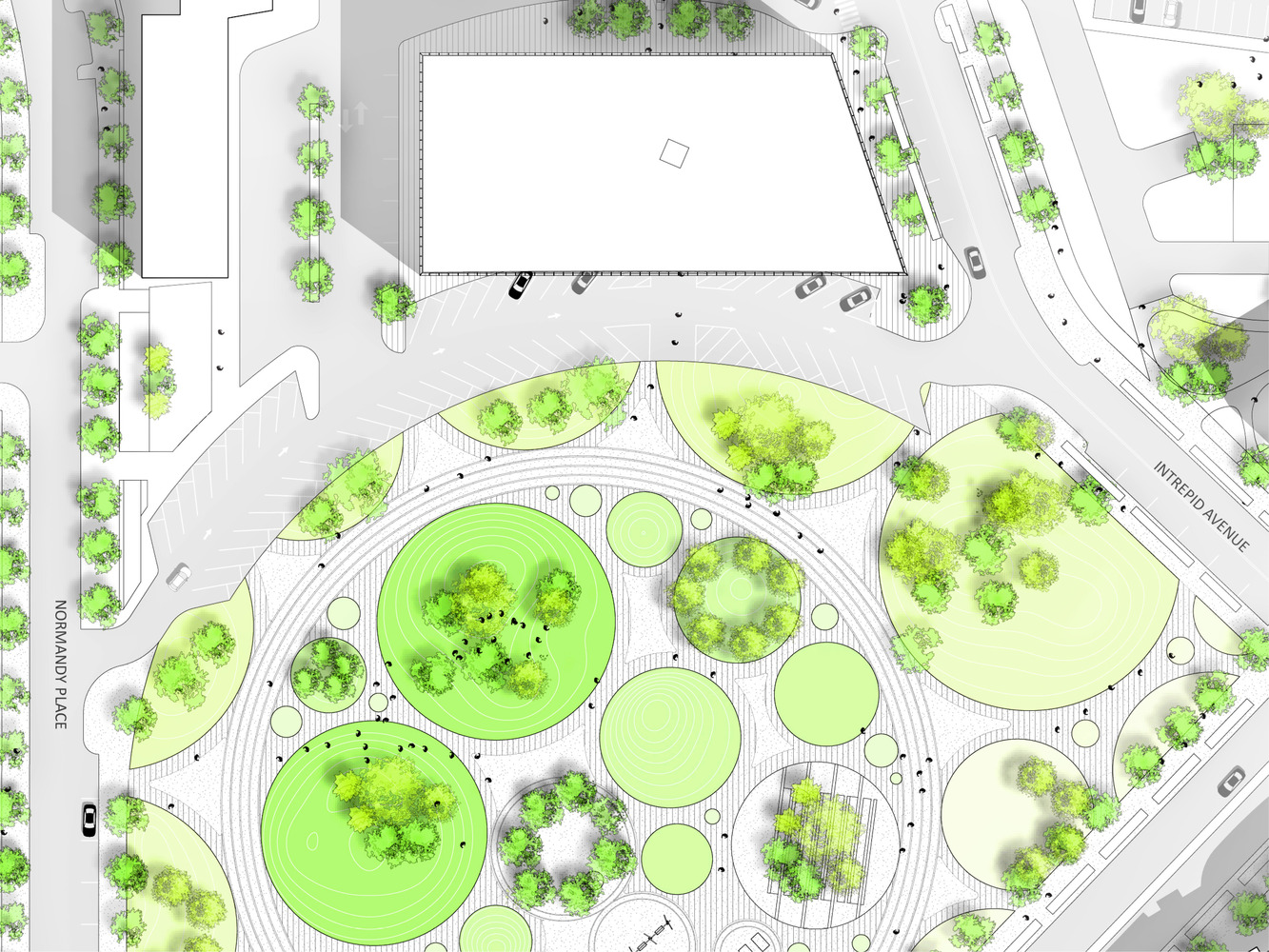 Philadelphia 海军场绿色公园旁的 LEED 黄金办公大楼-36