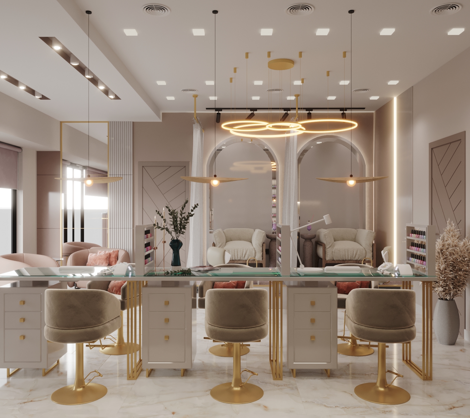 37平方米美容院室内设计丨波兰克拉科夫丨Design_14-6