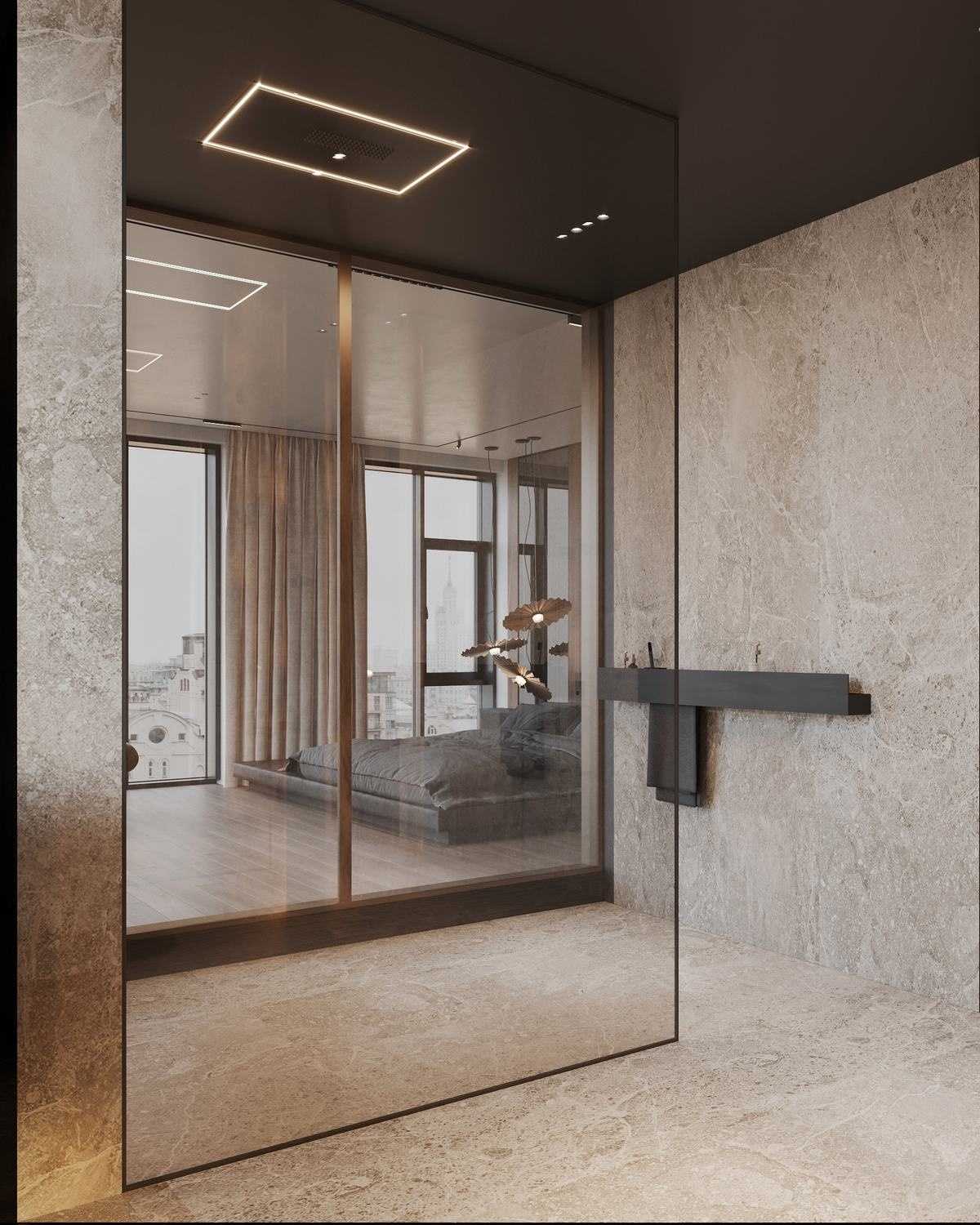 简洁纯粹的挑空别墅丨乌克兰基辅丨ArtPartner Architects-22