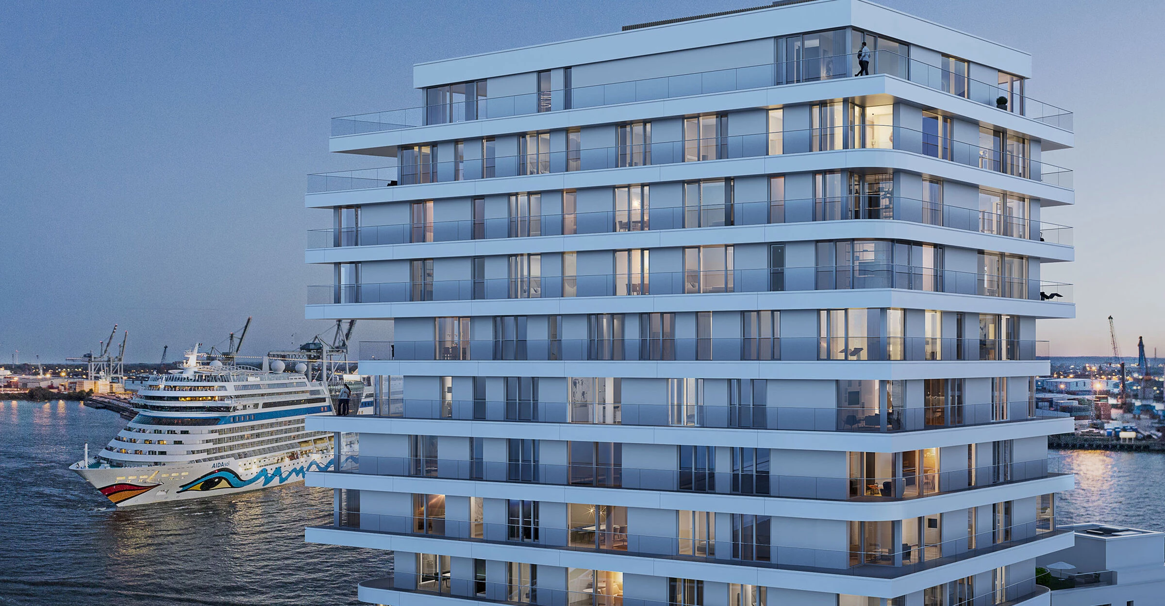 汉堡港口城市住宅塔楼 FIFTYNINE丨德国汉堡丨Hadi Teherani AG-9