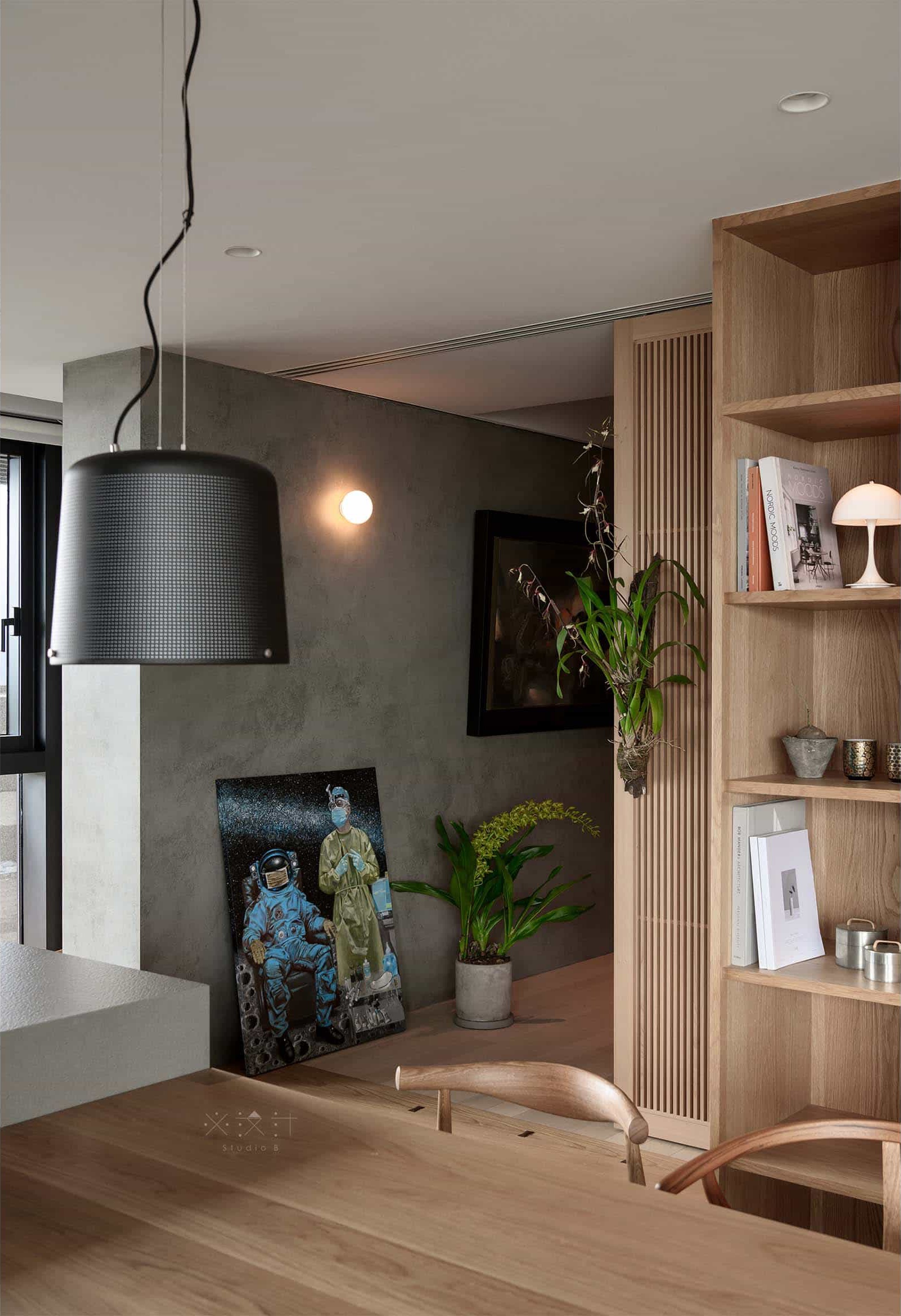 退休夫妻的观景大平层丨必设计 Studio B-52