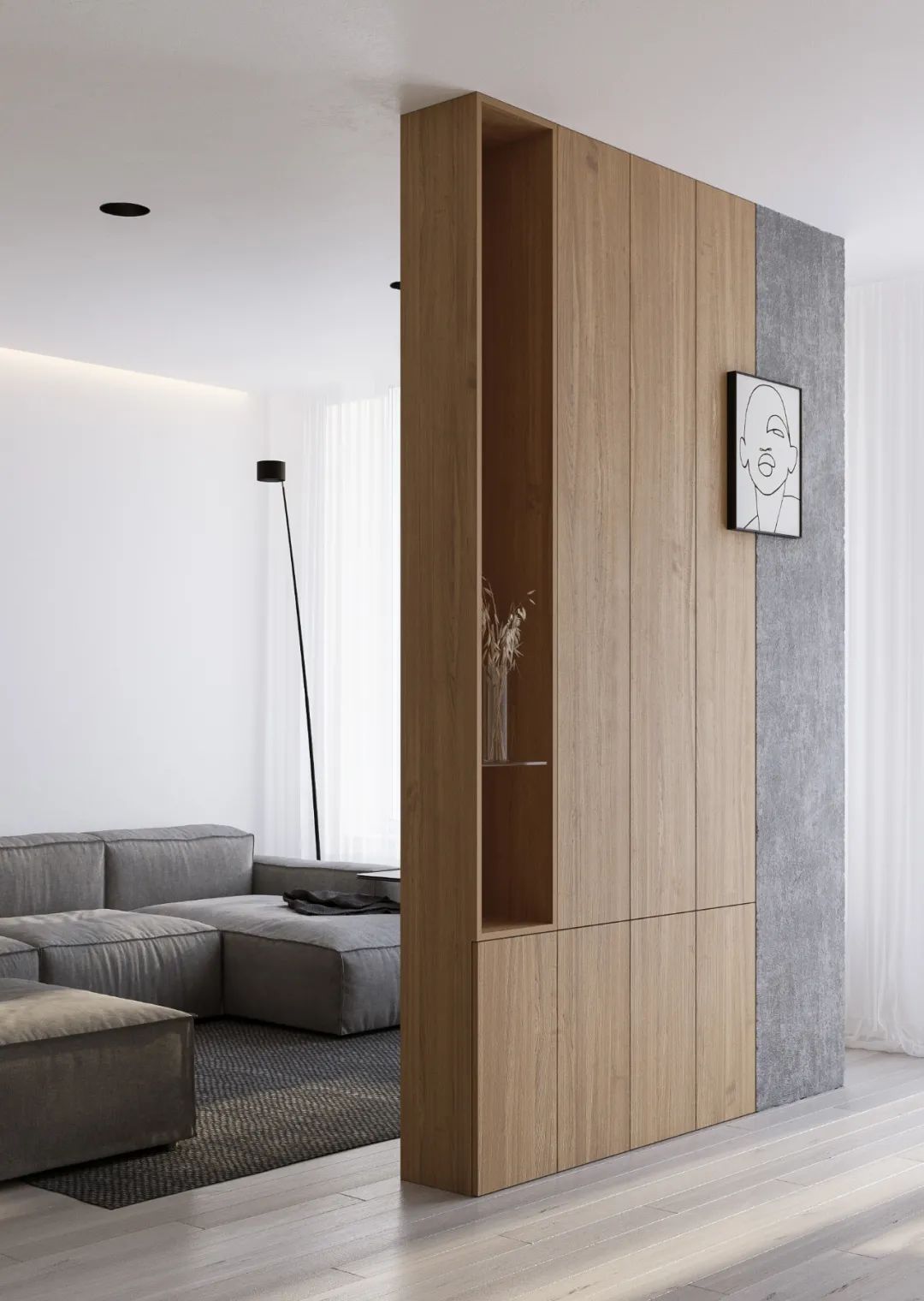 乌克兰基辅 182㎡极简风住宅丨SHOVK Architects-52