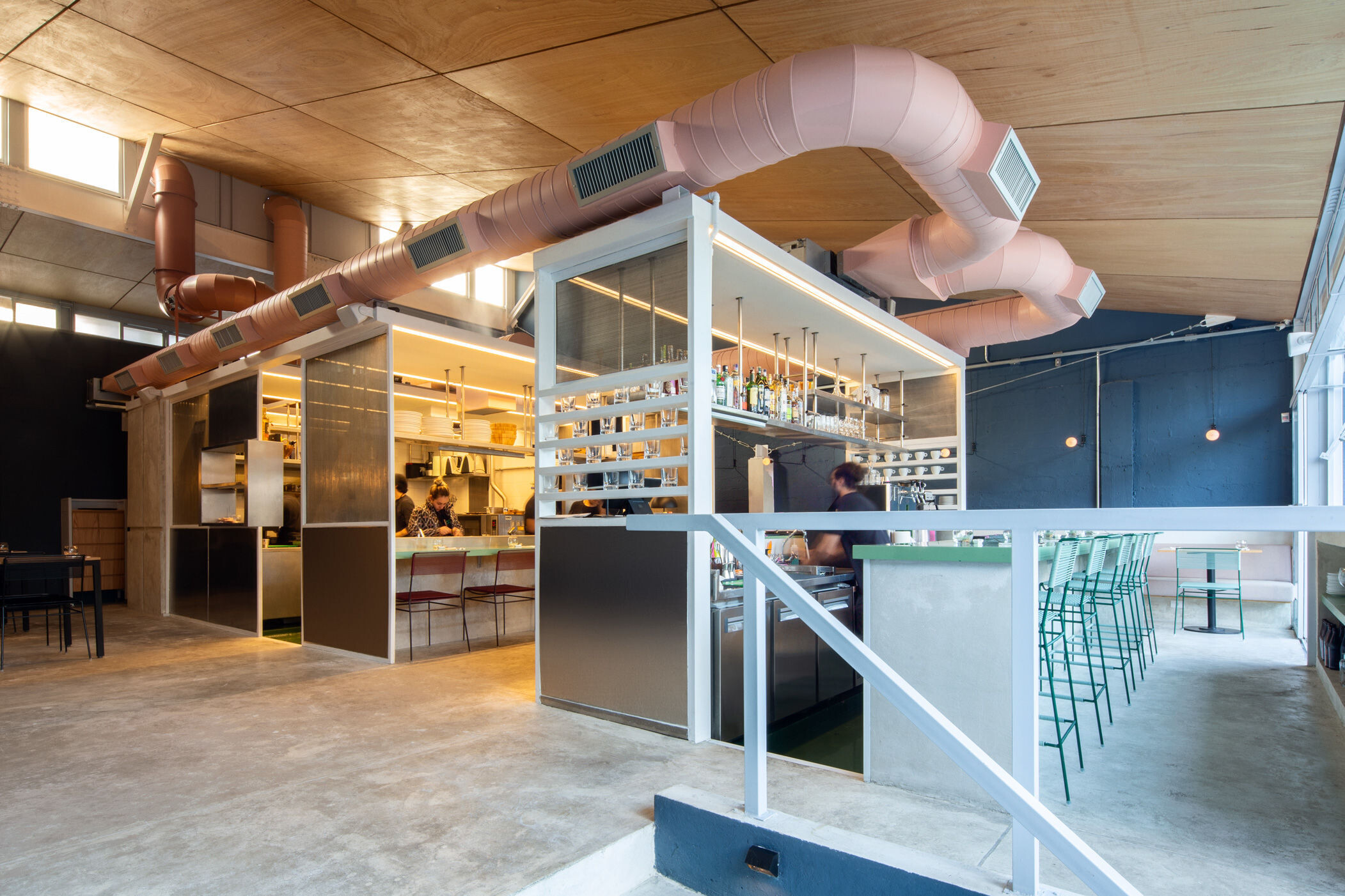 巴西 Vapor arquitetura 餐厅设计丨巴西圣保罗-5