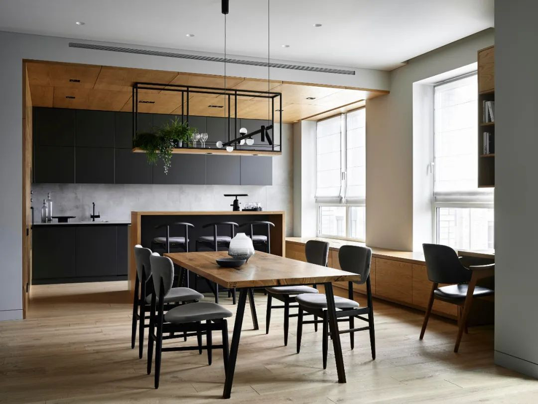 现代 127㎡的四口之家-2