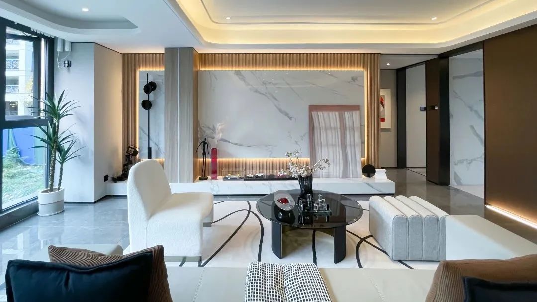 现代轻奢风家居设计丨中国成都丨丰立装饰-5