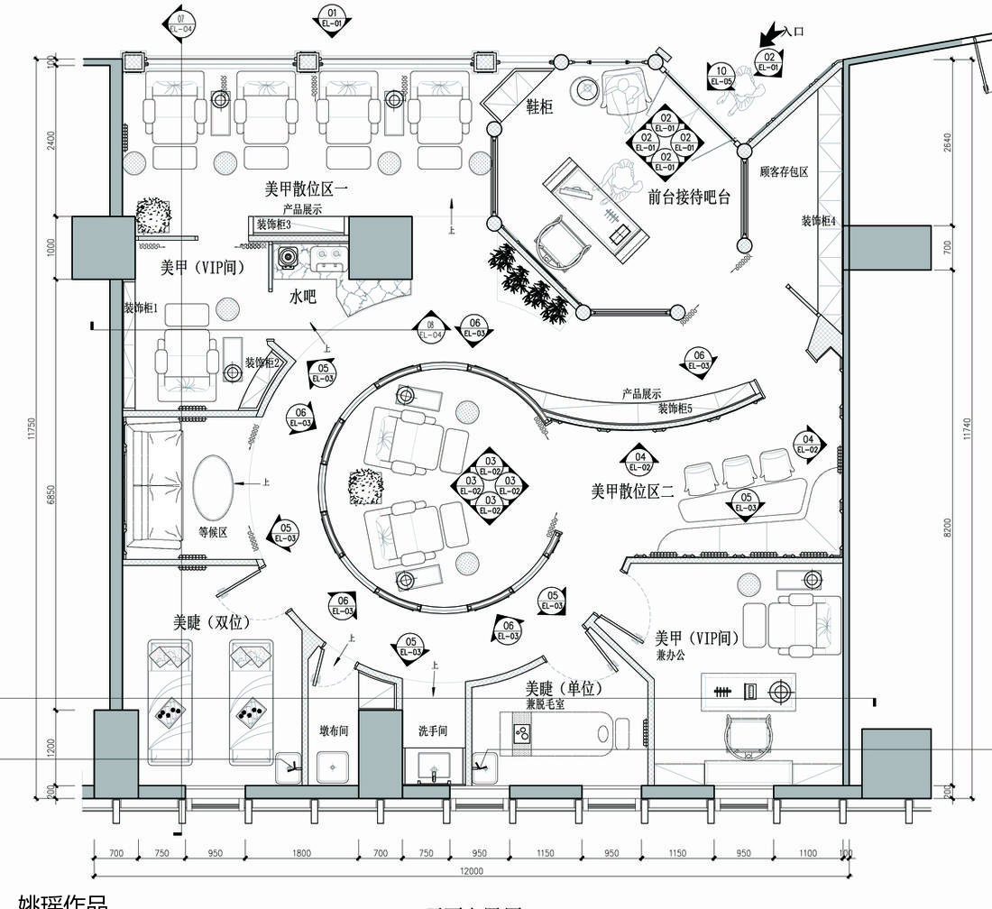 姚瑶丨美甲店   南京咿金指美甲工坊-23