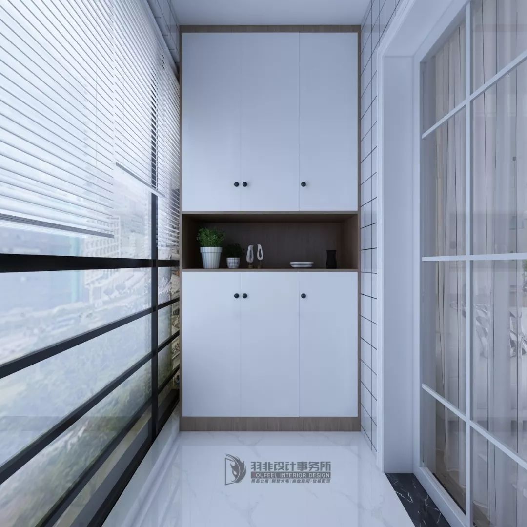 105㎡北欧风三居室,功能与舒适完美融合-34