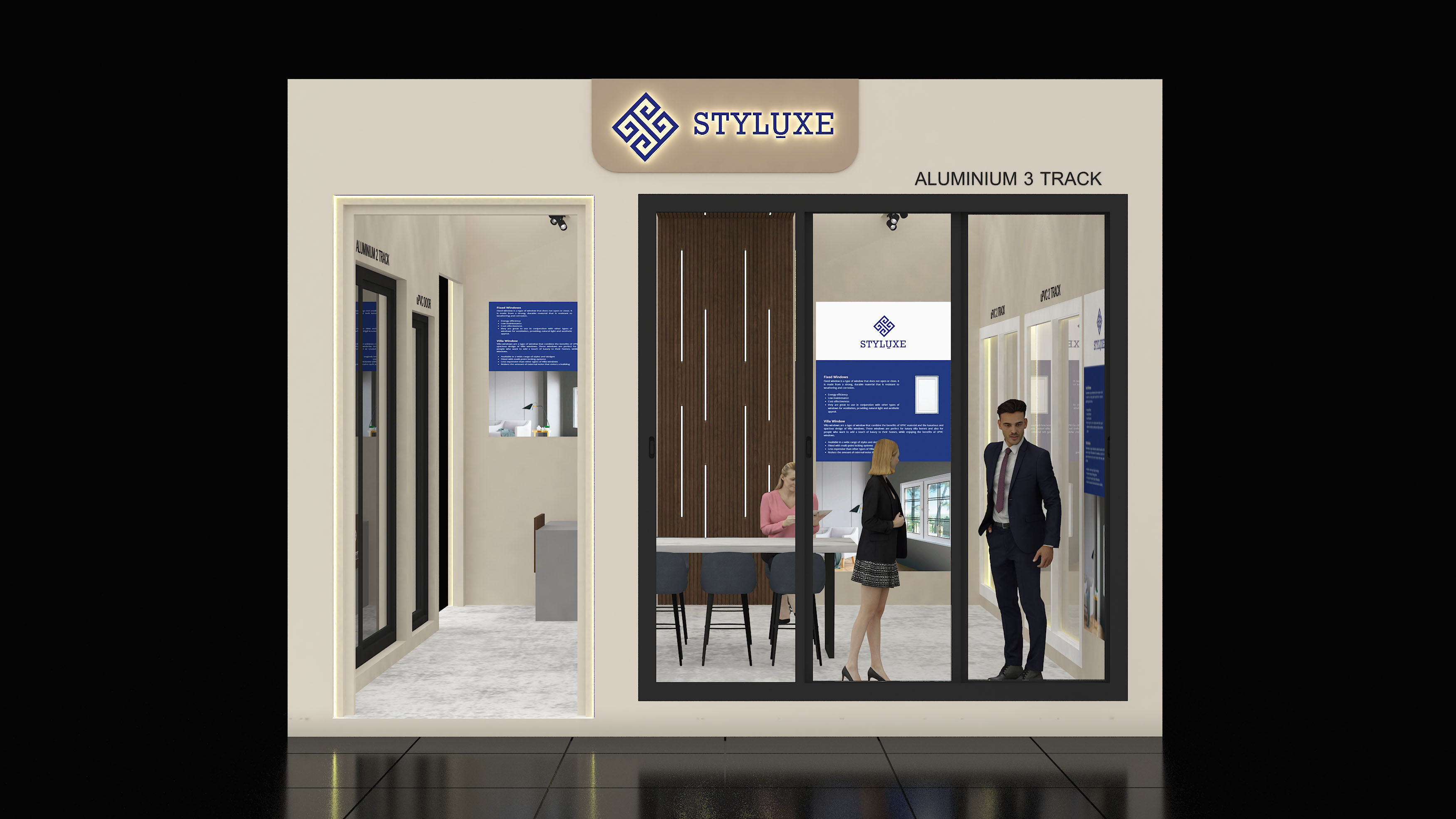 Styluxe (5x6m) Two Side Open-1