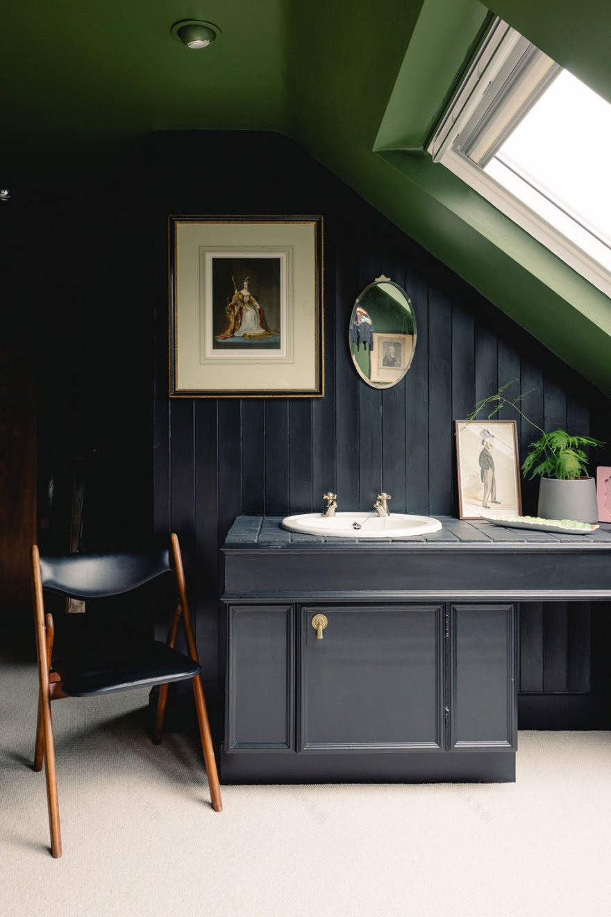 伦敦惊艳爱德华式住宅,大胆色彩诠释历史韵味-28