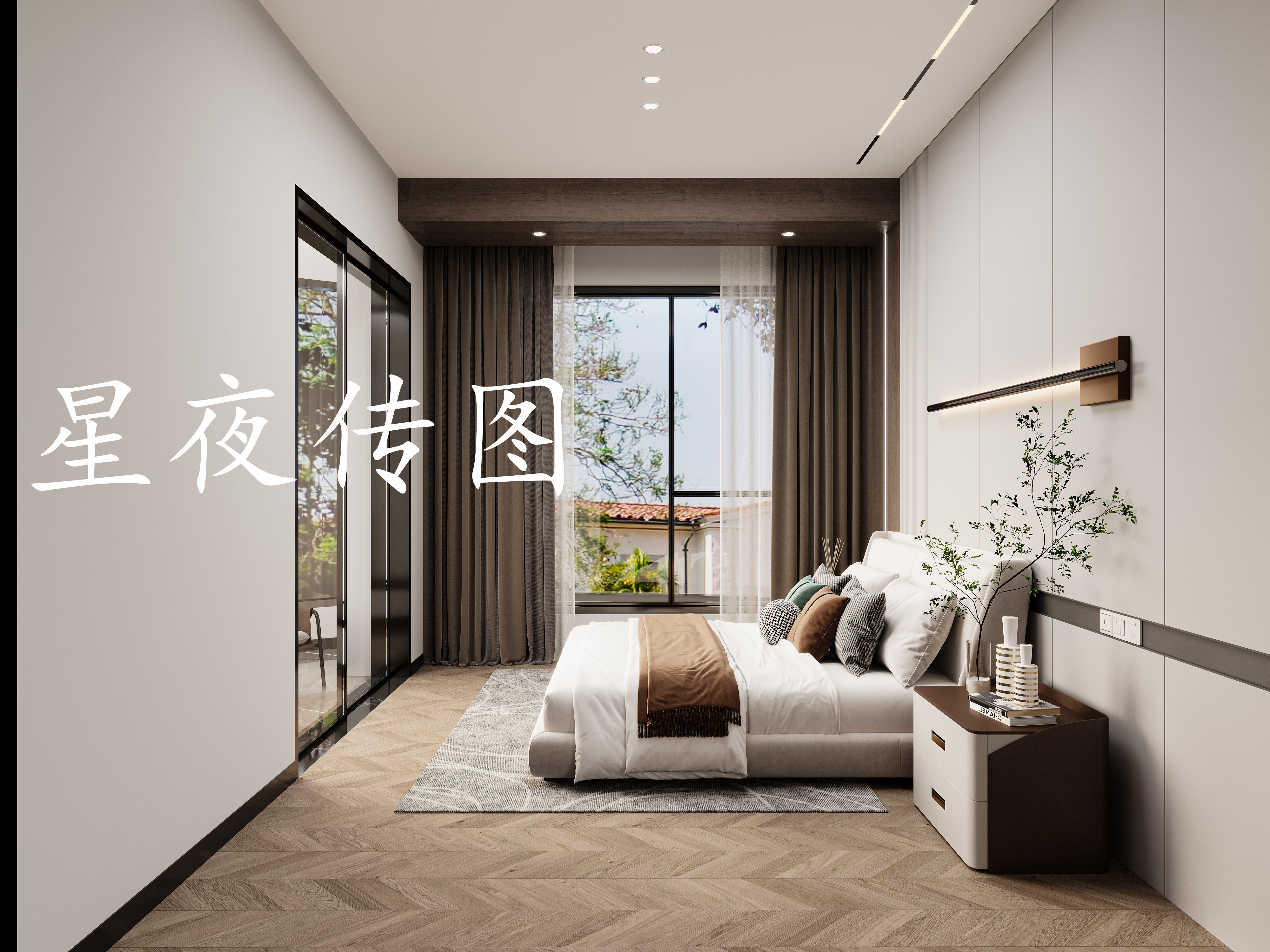 星夜传图---一眼就让你爱上的现代别墅-9