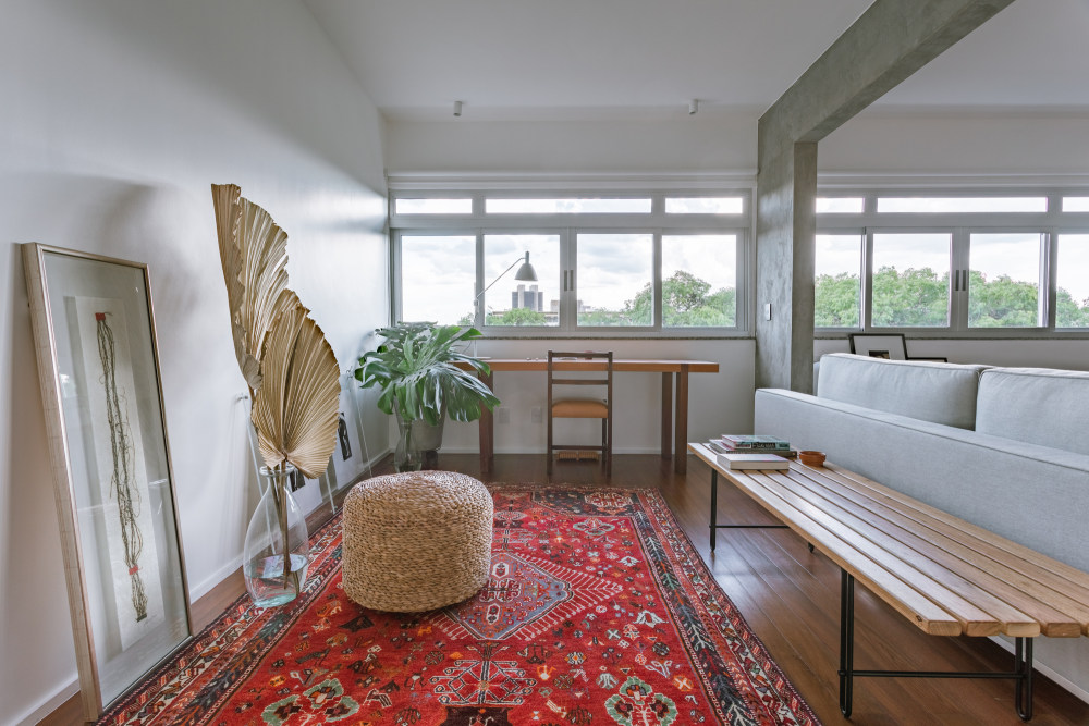 巴西维拉公寓设计 | 拆除墙壁打造开阔视野-18