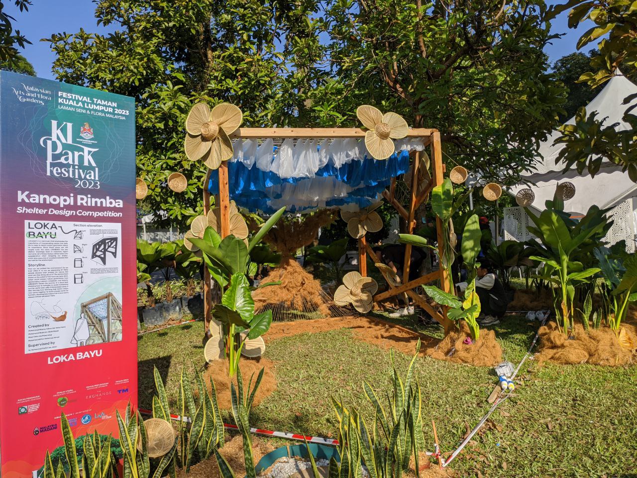 KL Park Festival 2023 马来西亚艺术与植物花园丨LOKA BAYU-4