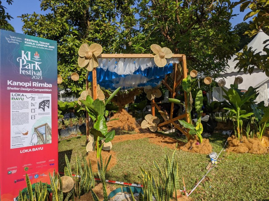 KL Park Festival 2023 马来西亚艺术与植物花园丨LOKA BAYU-4