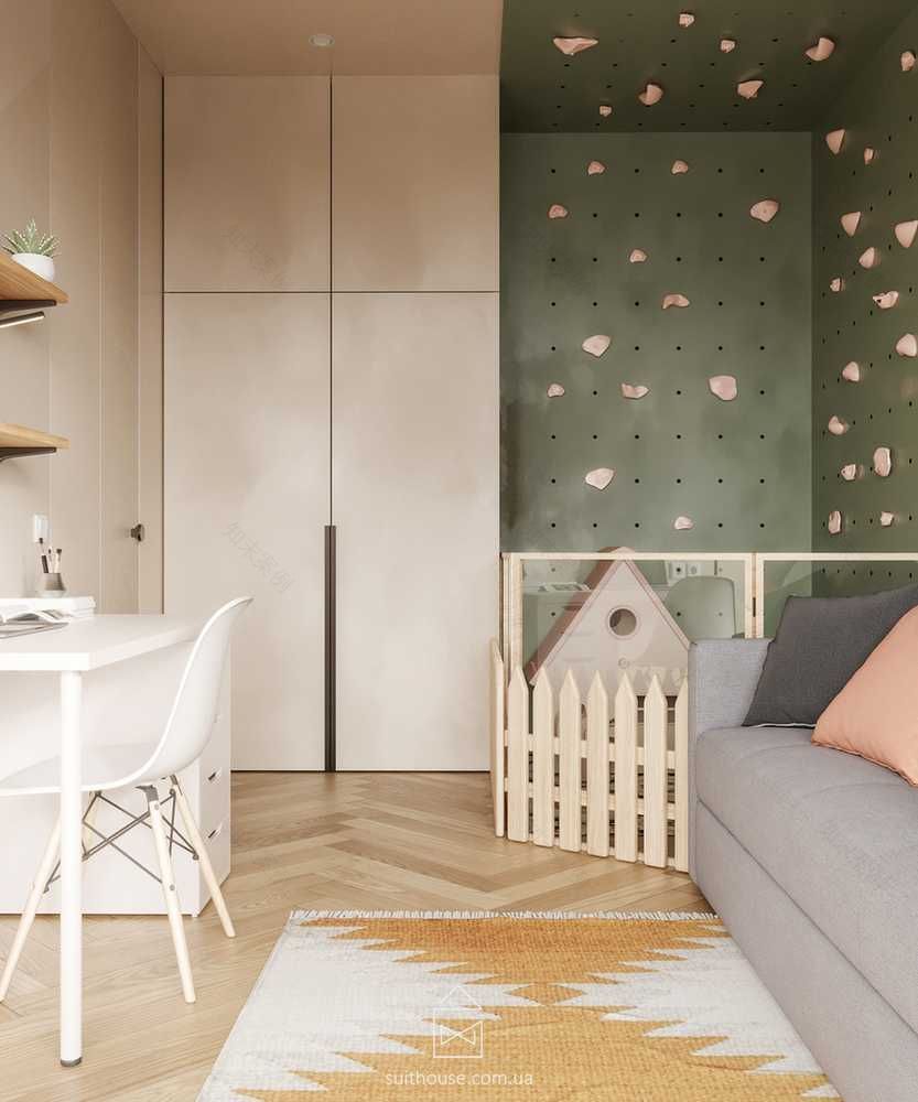 “Лайм”3室公寓生态风格设计项目丨乌克兰基辅丨Suit House(乌克兰)-52