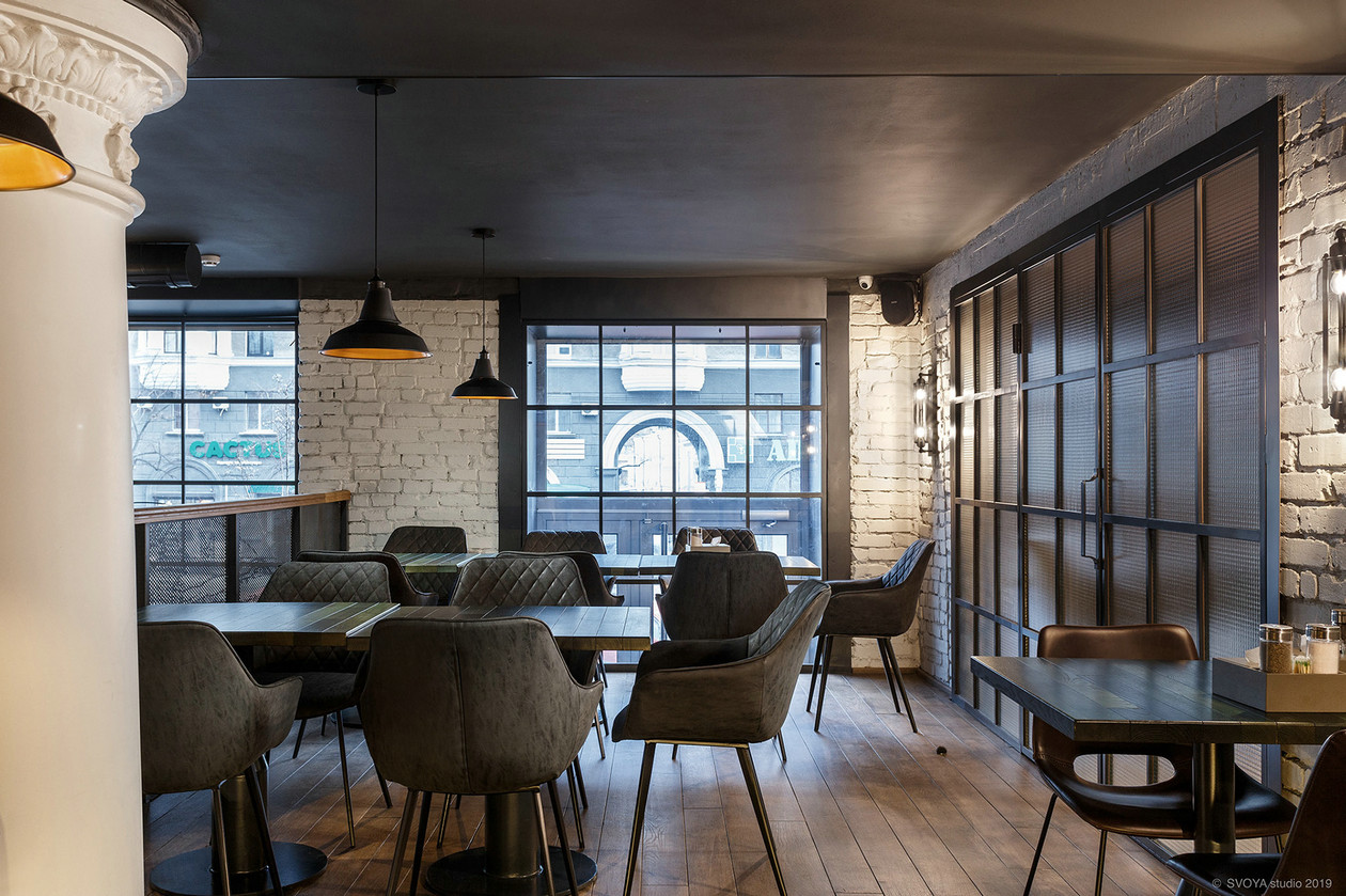 斯大林帝国建筑中的创新啤酒餐厅设计-44