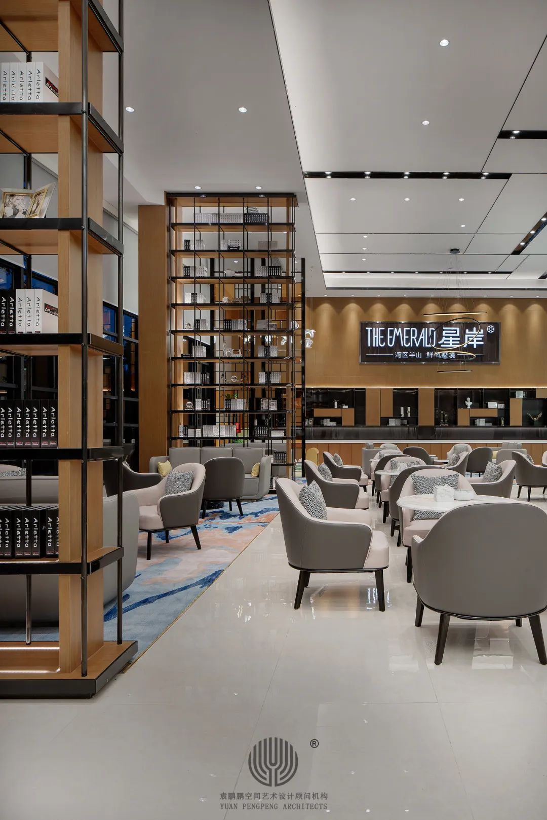 港式风格打造樟木头星岸销售中心,展现极致商业空间体验-41