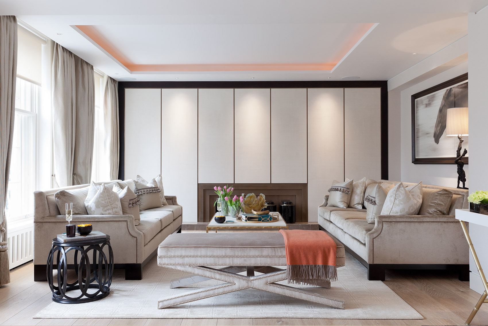 TH现代奢华时尚样板房室内装饰设计图片资料软装设计意向方案素材-6-35