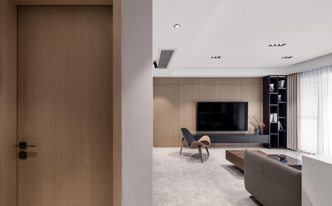 温暖简约空间设计丨六品设计-22