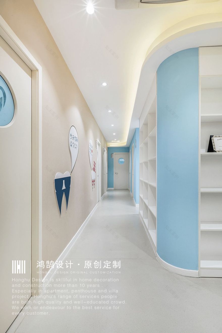 雅美牙科 | 网红诊所设计,专业与舒适完美融合-14