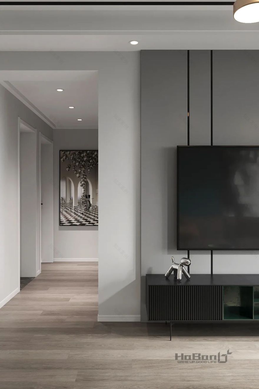 华润柒公馆 90㎡现代风,打破空间界限,感受日升日落-18