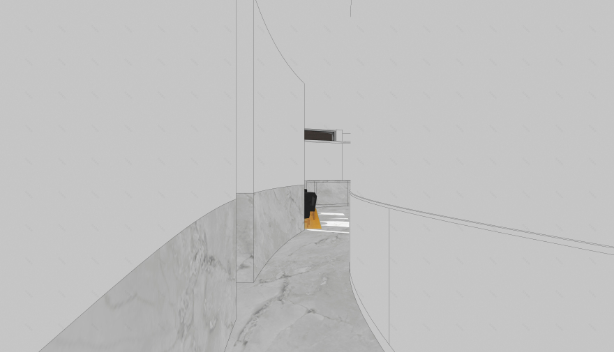 美术培训画室接待厅设计-19