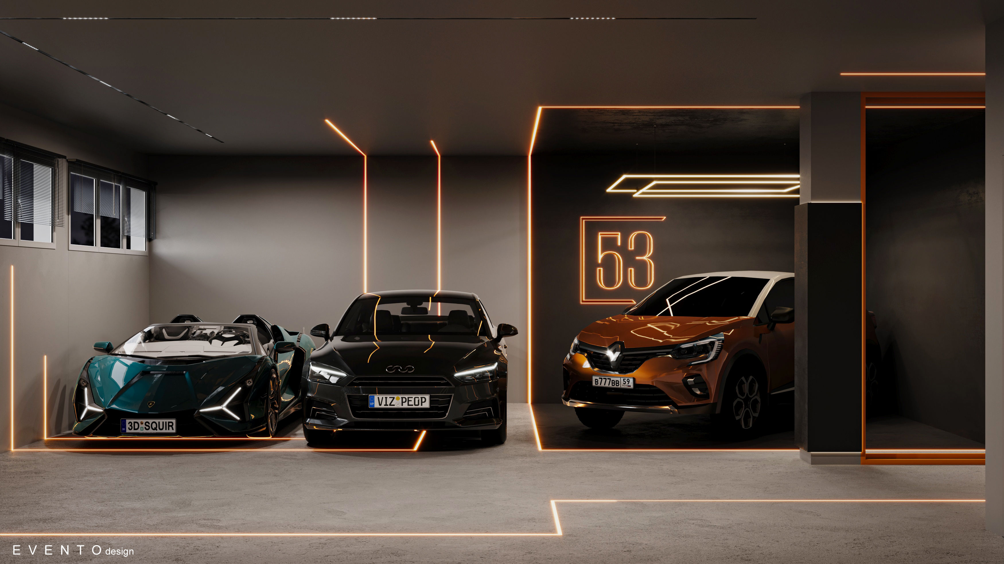 Cars showroom at London-7