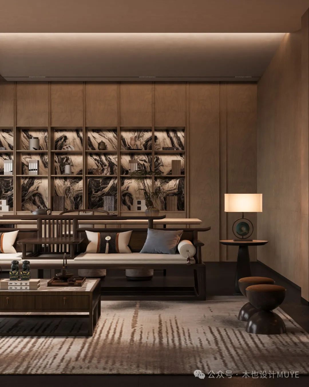 1500m²新邵别墅·传世新中合院丨木也建设 | MUYE DESIGN-24