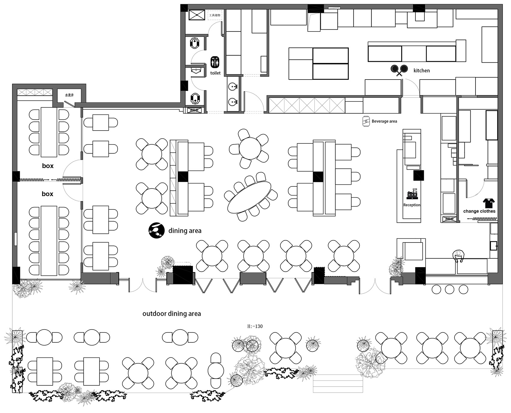 浙江 JIZHA CANTEEN 融合餐厅丨中国浙江丨有七设计工作室-27