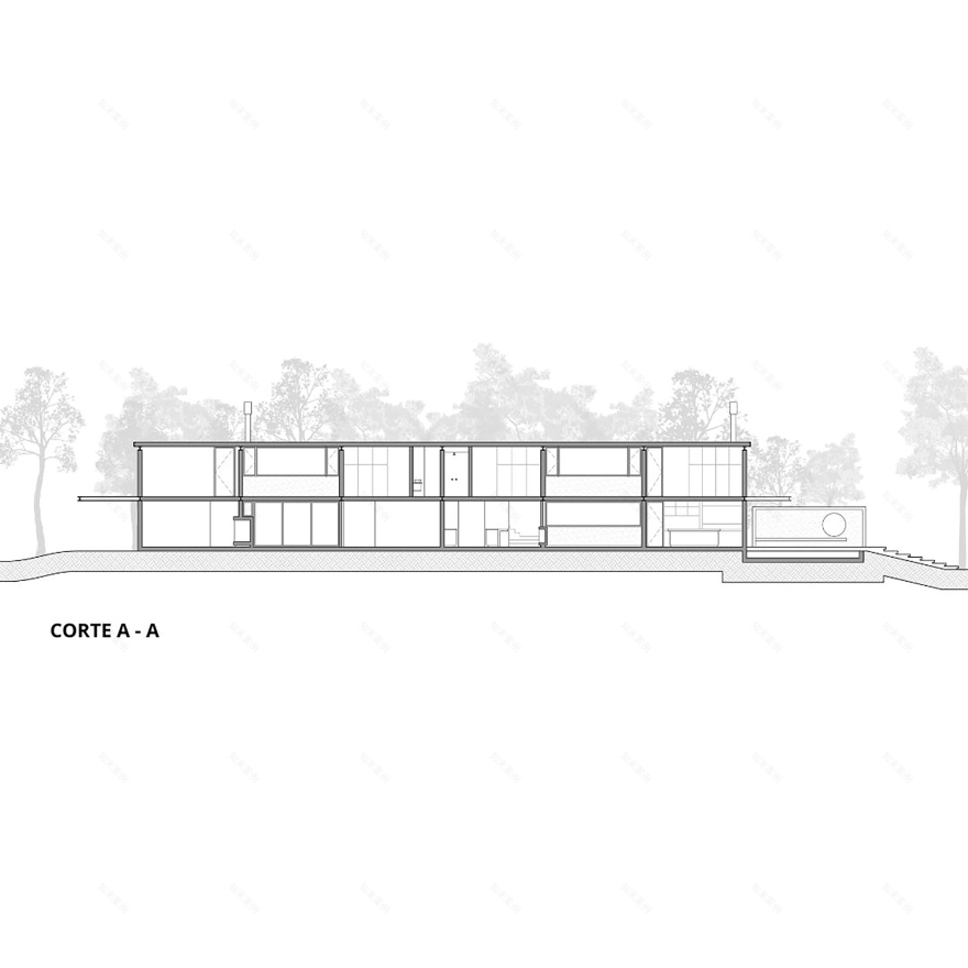 La Reserva社区独栋住宅丨阿根廷布兰卡港丨Vagón Arquitectura-33